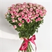 35 кустовых розовых роз 3881