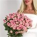 25  кустовых розовых роз 3882
