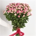 25  кустовых розовых роз 3882