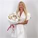 Букет из хризантем, диантусов и ромашек 5444